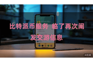 比特派币服务  临了再次阐发交游信息