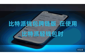 比特派钱包跨链版  在使用比特派轻钱包时