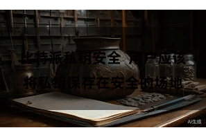 比特派私钥安全  用户应该将私钥保存在安全的场地
