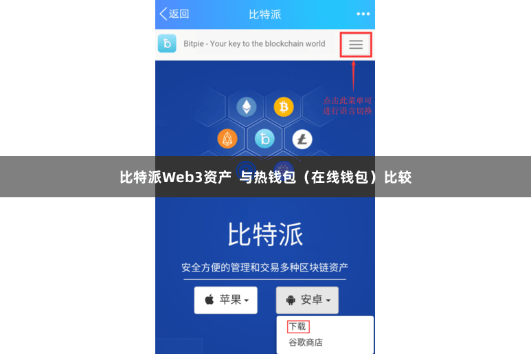 比特派Web3资产  与热钱包（在线钱包）比较