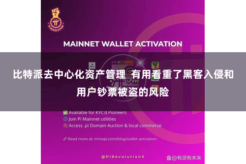 比特派去中心化资产管理  有用看重了黑客入侵和用户钞票被盗的风险